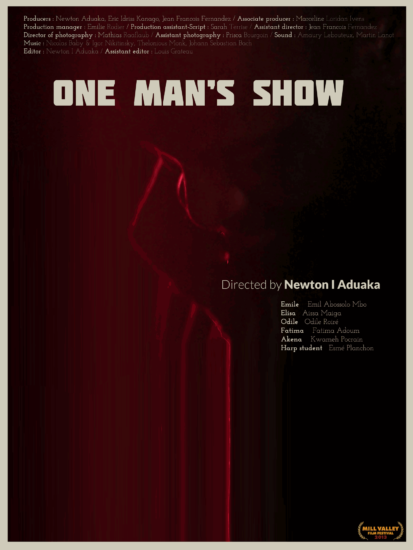 One Man Show. Final Poster