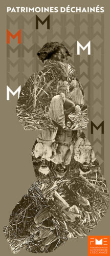 Kakémono Patrimoines Déchainés - fondation pour la Mémoire de l'esclavage
