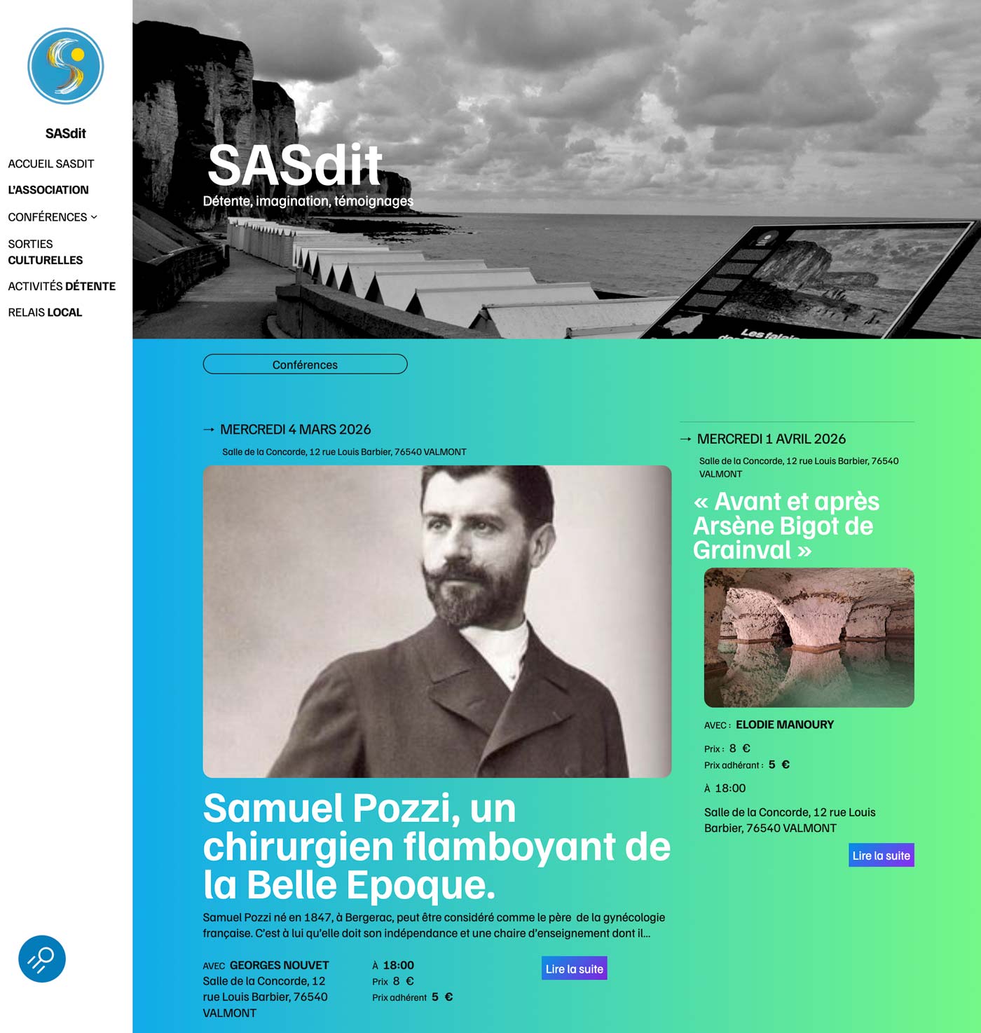 Site de l’association SASdit